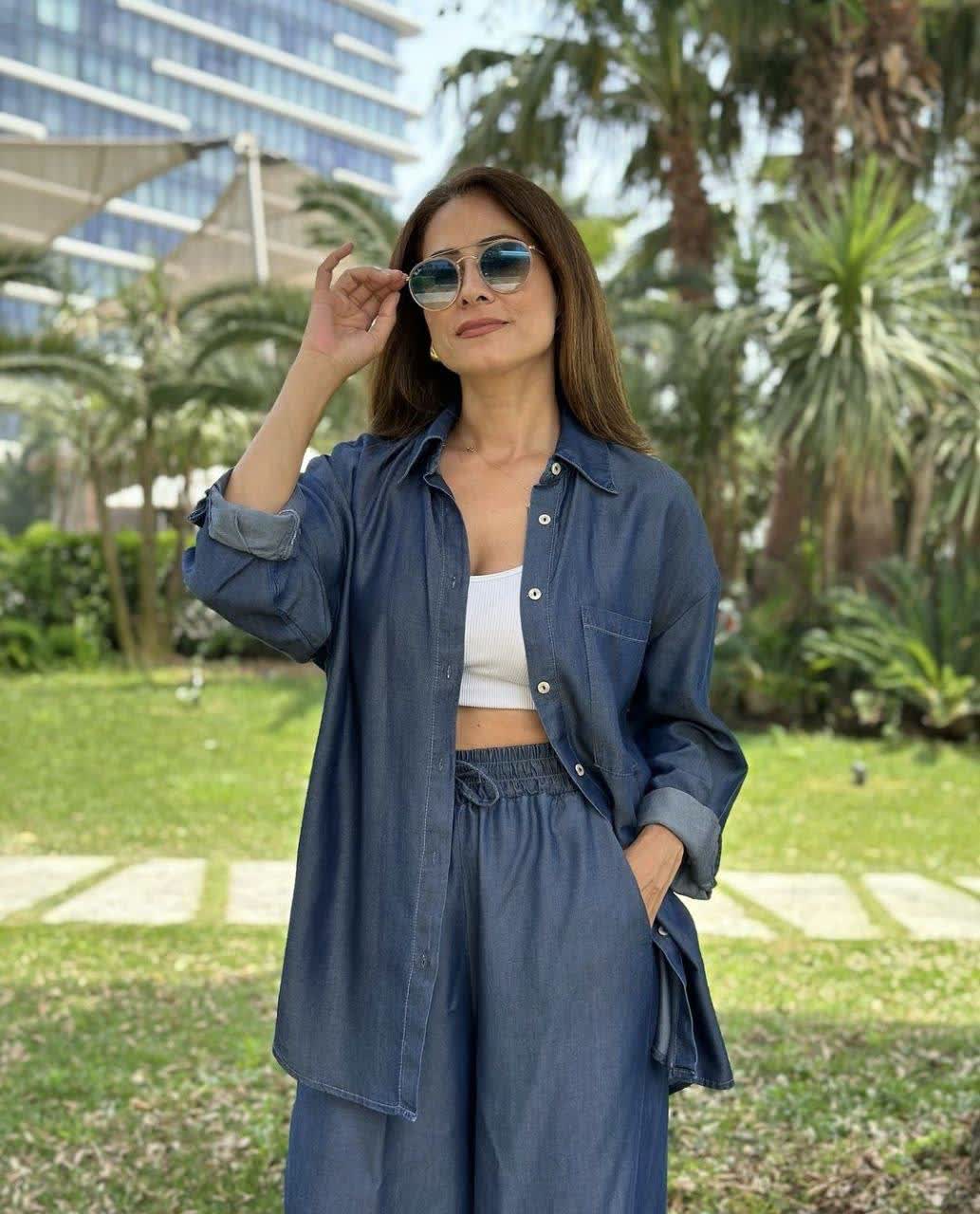 Ensemble Femme en Jean Tencel