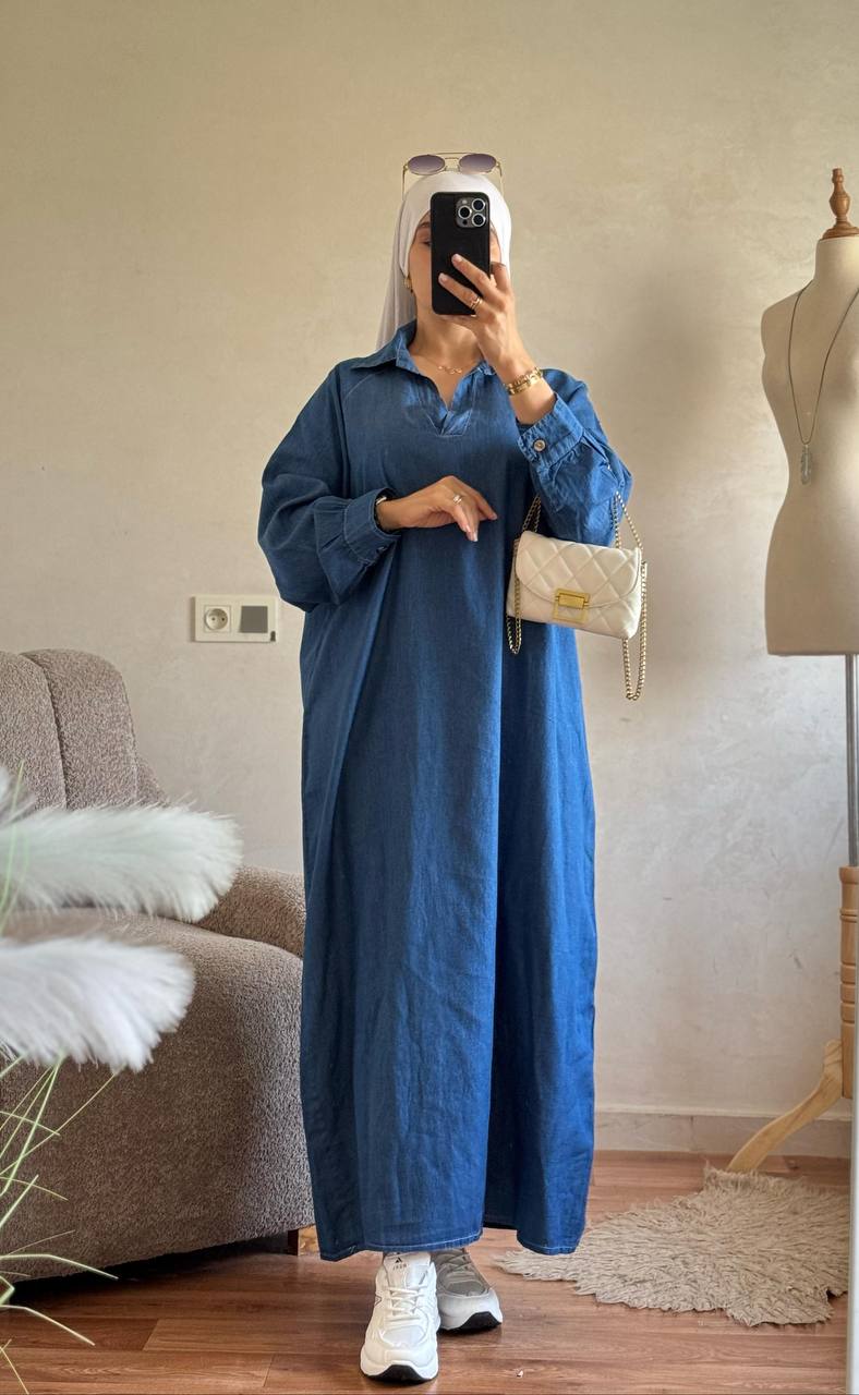 Robe en Jean Sublima – Col Chemise