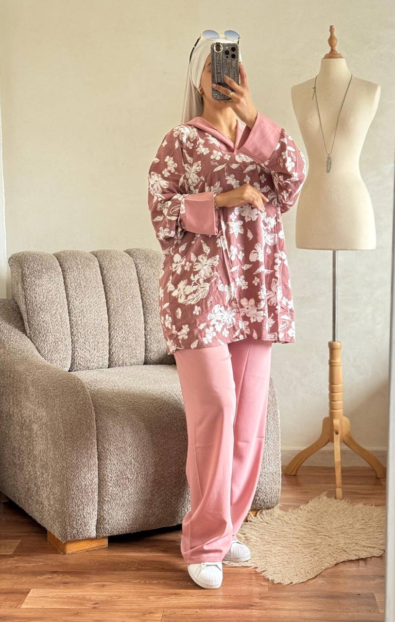 Ensemble Sport Chic avec Capuche