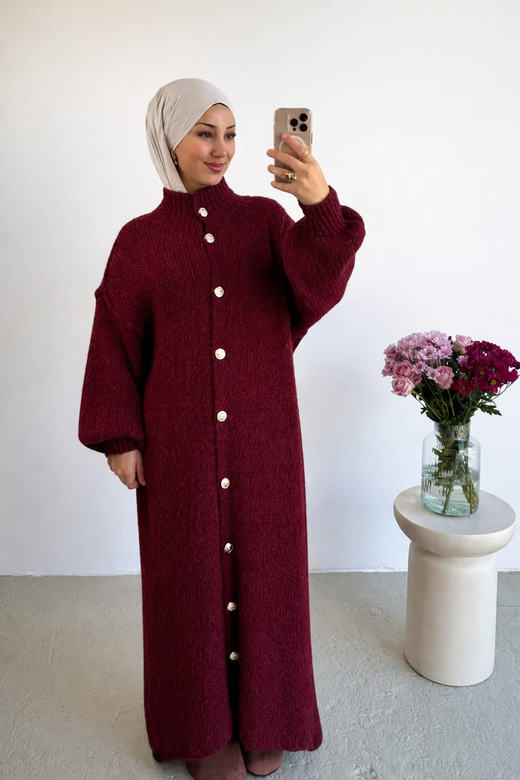 Cardigan long en maille Paris – Chic & confort intemporel