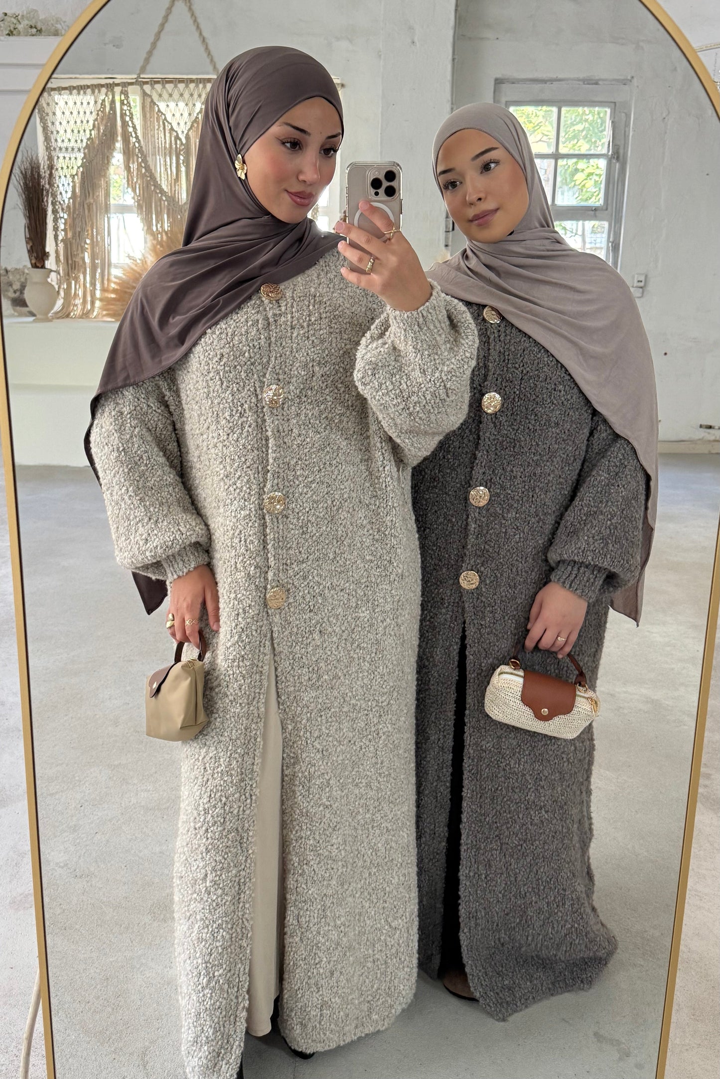 Cardigan long en maille Paris – Chic & confort intemporel