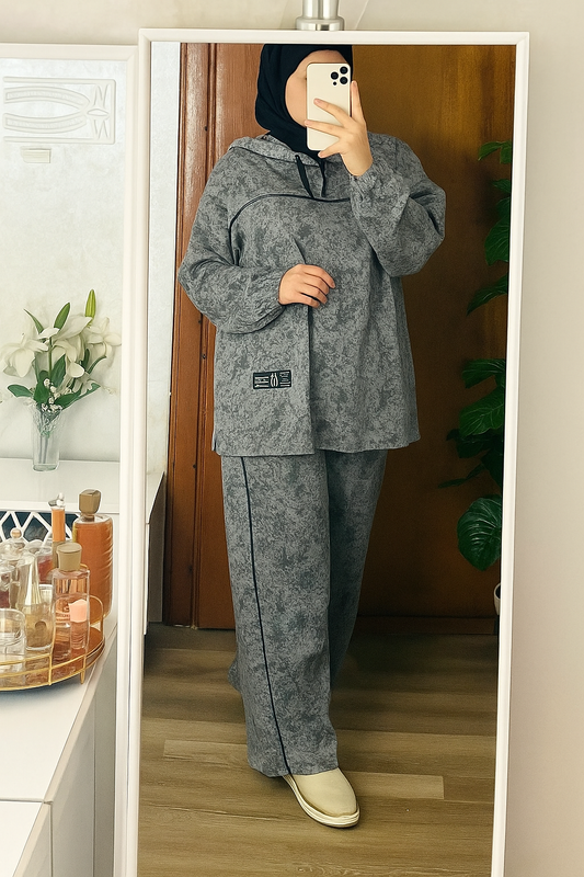 Ensemble Femme 2 Pièces – Coupe Oversize